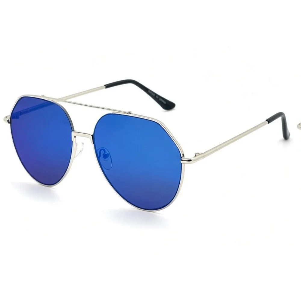 N/A geometric sunglasses